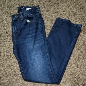 Old Navy Dark Blue Straight Leg Jeans